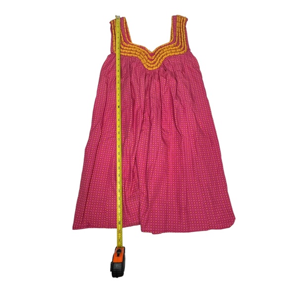 NWT Anthropologie Let Me Be Swing Tunic Mini Dress pink/yellow xxs - Picture 12 of 15